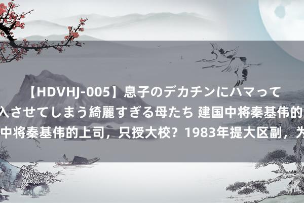 【HDVHJ-005】息子のデカチンにハマってしまい毎日のように挿入させてしまう綺麗すぎる母たち 建国中将秦基伟的上司，只授大校？1983年提大区副，为何没到任